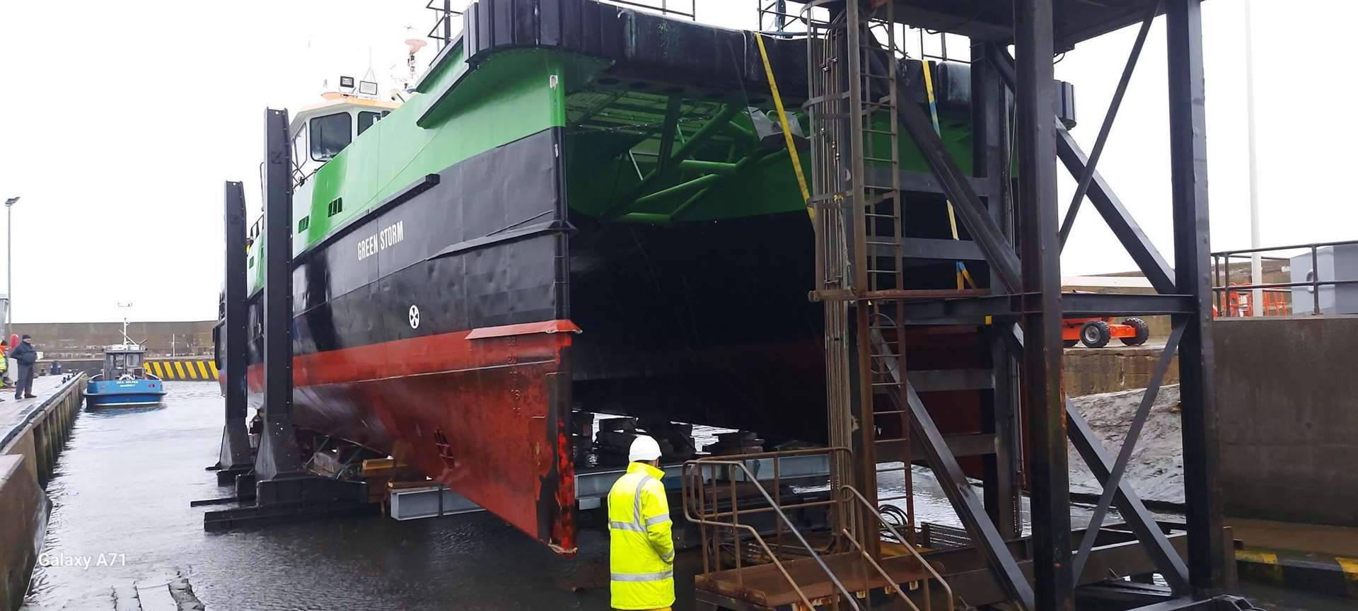 The commercial project has been a collaborative effort between Aberdeenshire Council and Macduff Shipyards.
