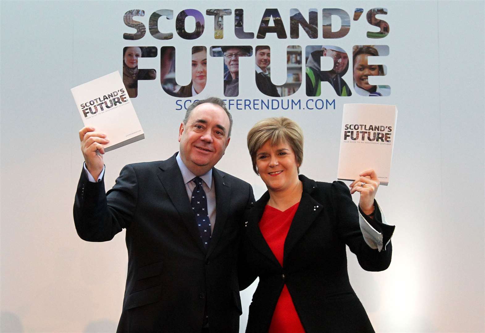 Alex Salmond and Nicola Sturgeon, pictured in 2013 (Andrew Milligan/PA)