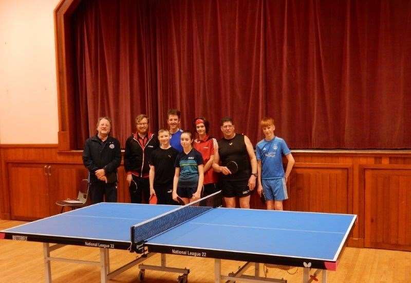 Local Table Tennis club enter league for first time - Grampian Online