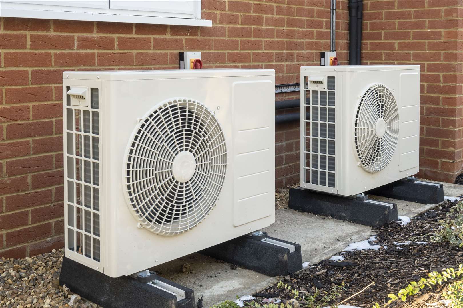 Air source heat pumps can help reduce energy costs.