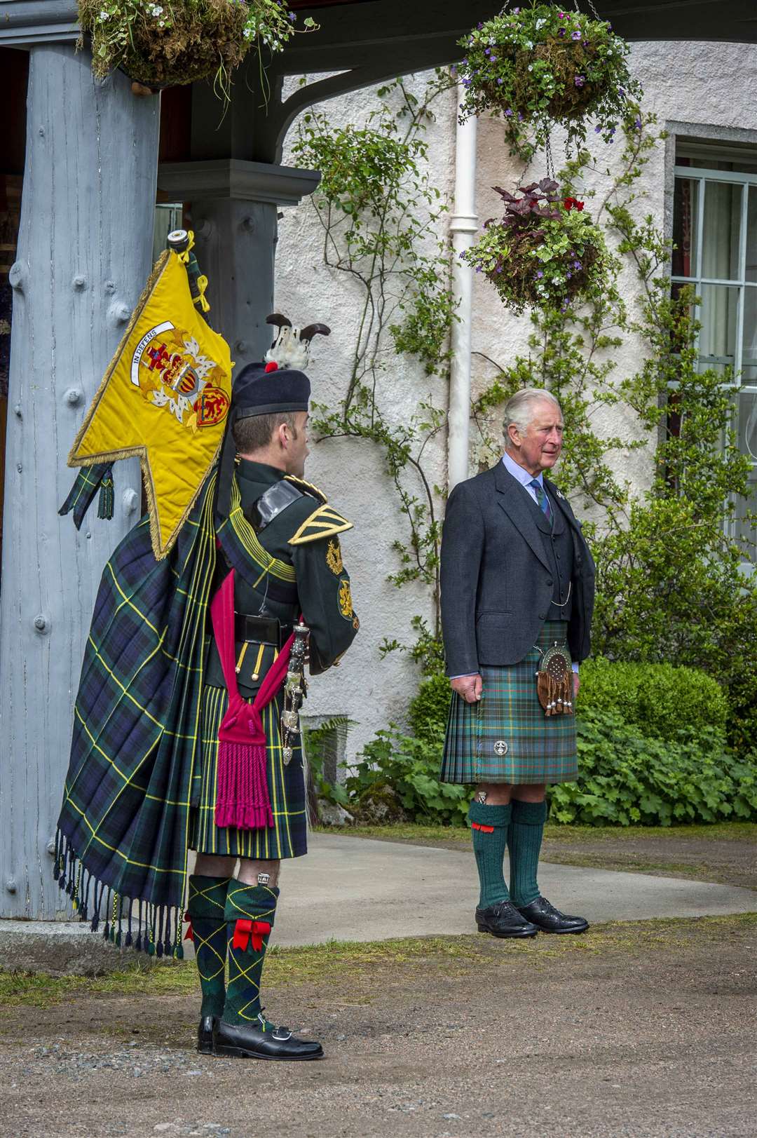 Prince Charles pays tribute to the heroes of St Valery.