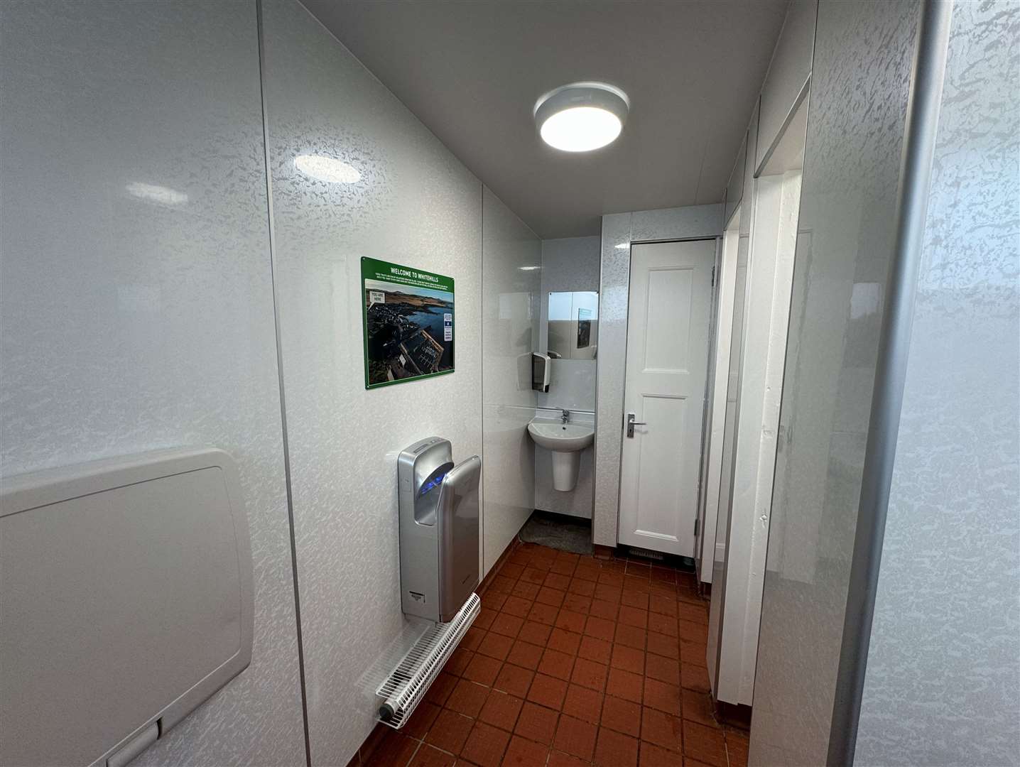 The public toilets in Whitehills have been upgraded.