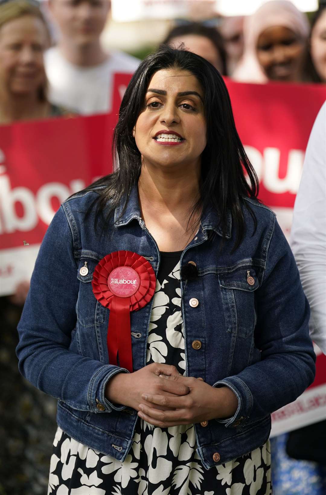 Shabana Mahmood was promoted to shadow justice secretary in the reshuffle (Andrew Matthews/PA)