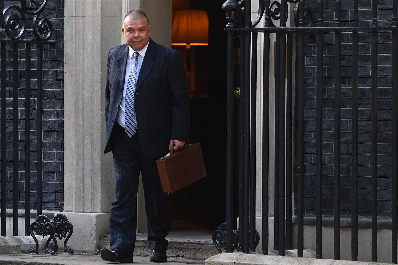Deputy chief medical officer Jonathan Van-Tam leaves Downing Street (Victoria Jones/PA)