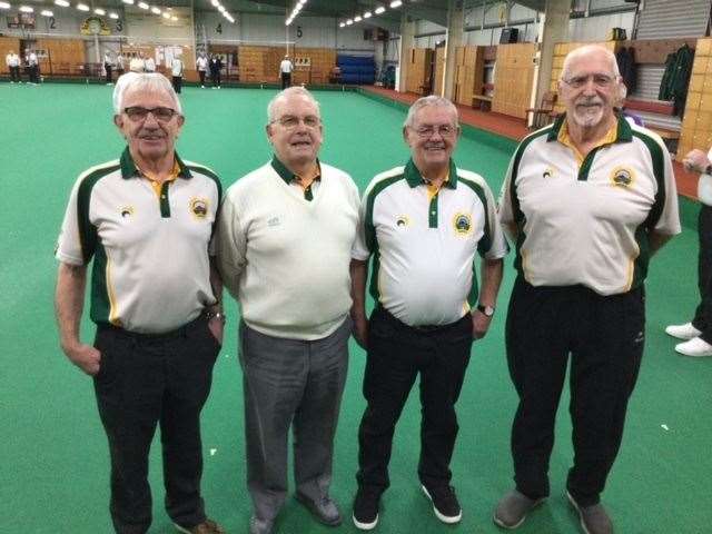 Bob Airth's rink played positive bowling.