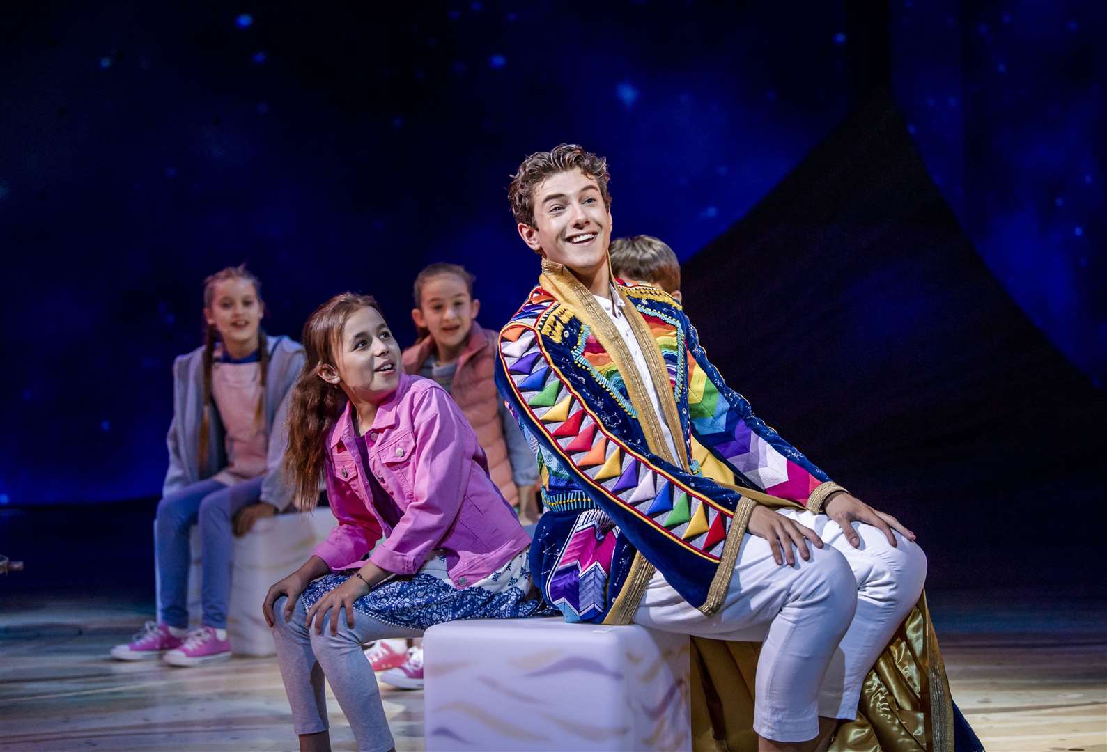 Jac Yarrow stars in Joseph And The Amazing Technicolor Dreamcoat by Andrew Lloyd Webber and Tim Rice .