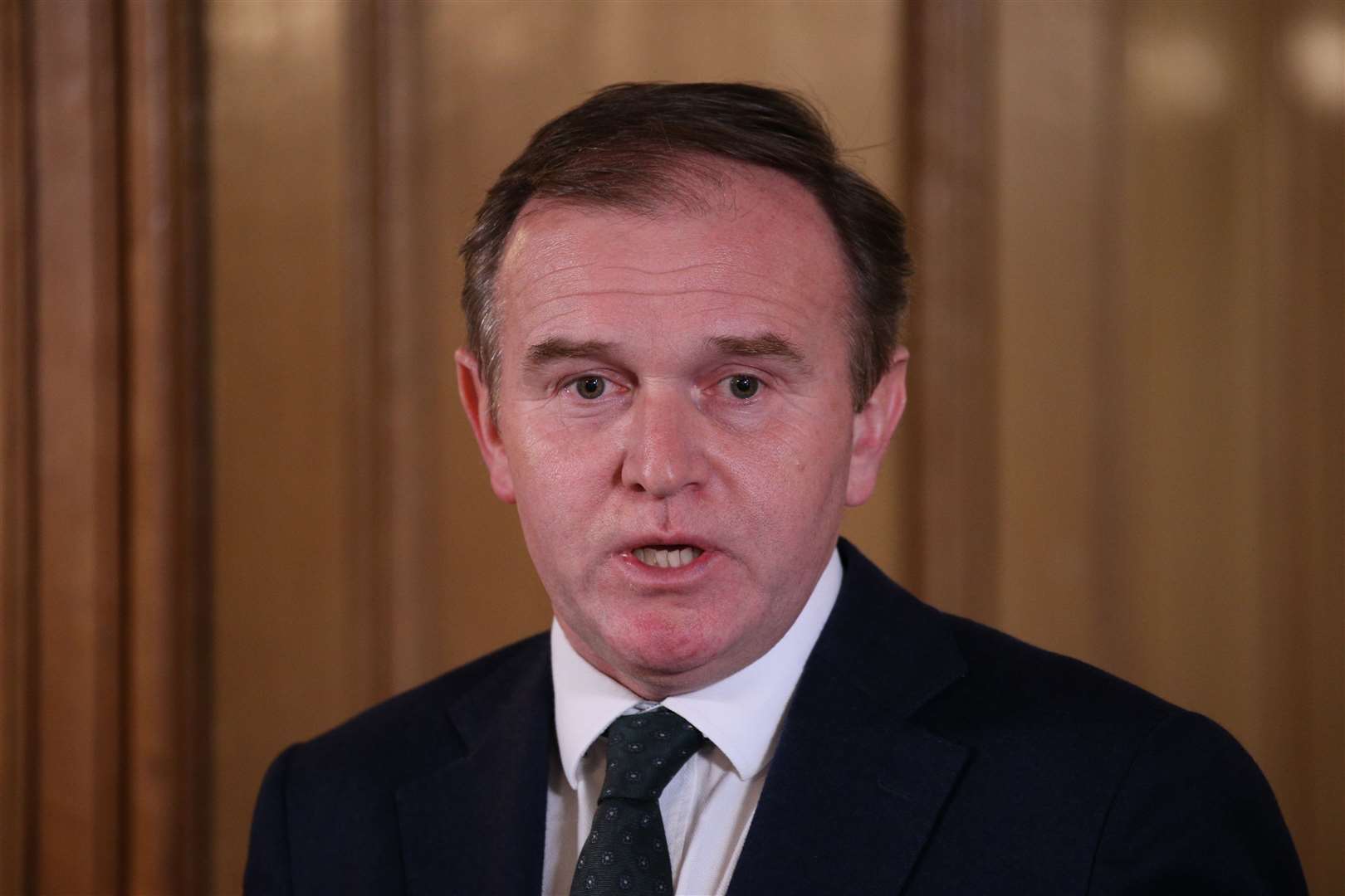 Environment Secretary George Eustice said the Government had given assurances to the NFU about maintaining standards (Jonathan Brady/PA)