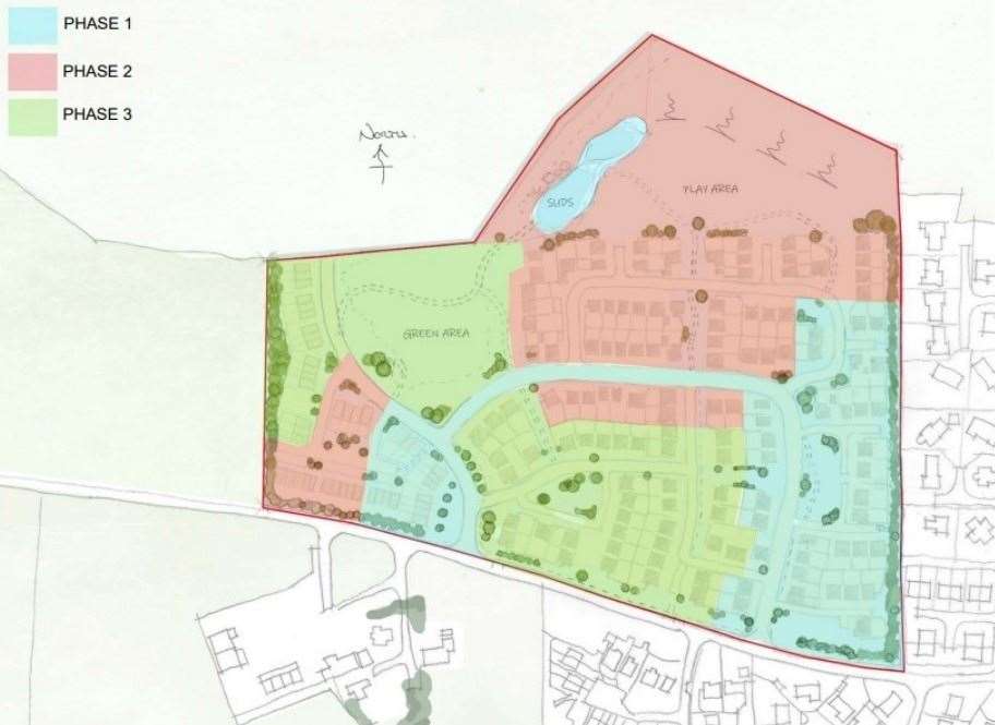 The Newburgh housing masterplan was approved although it rasied concerns over its long term effects.