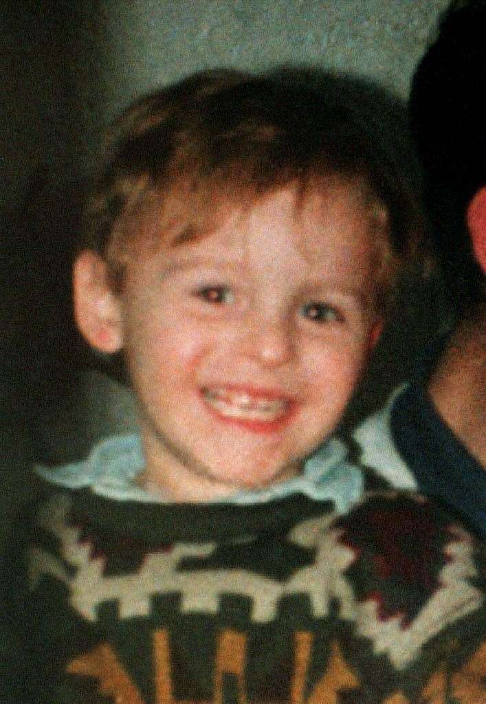 James Bulger, who died in 1993. (PA)
