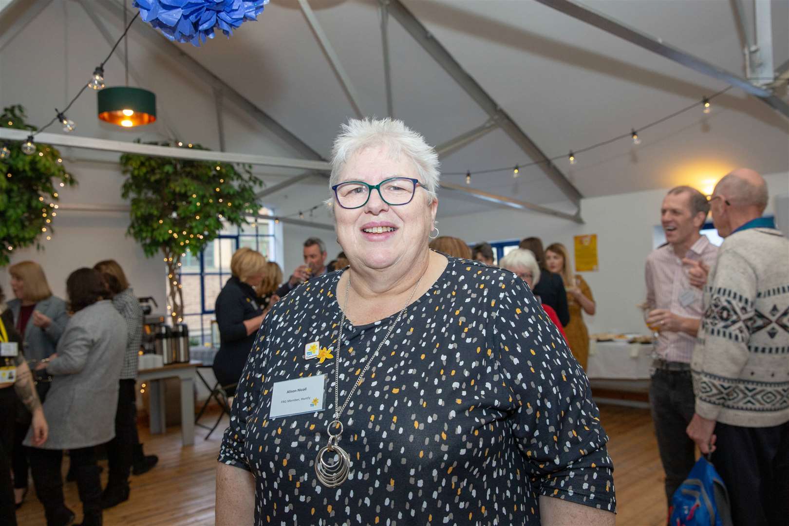 Alison Nicoll at the Marie Curie People Awards in 2019.