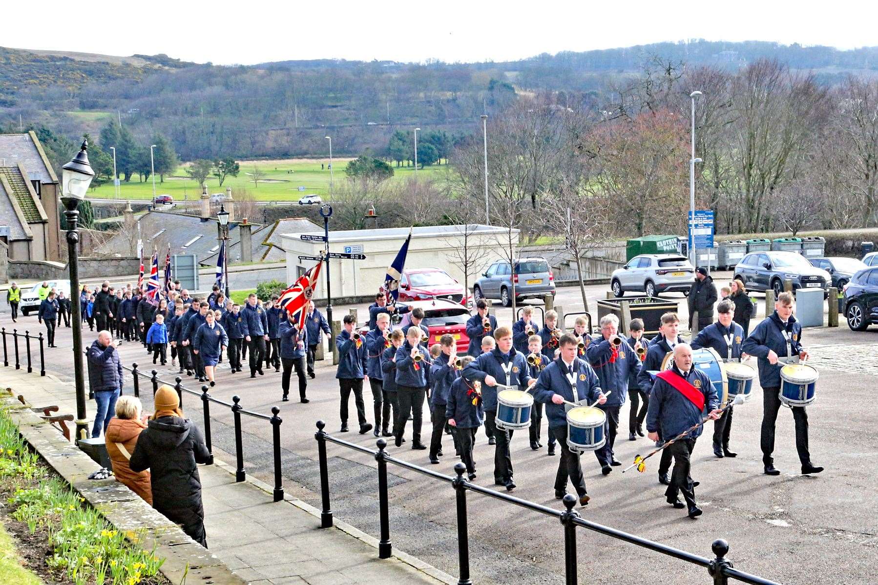 The annual Banffshire Battalion Boys' Brigade parade was held in Banff. Picture: Andrew Taylor