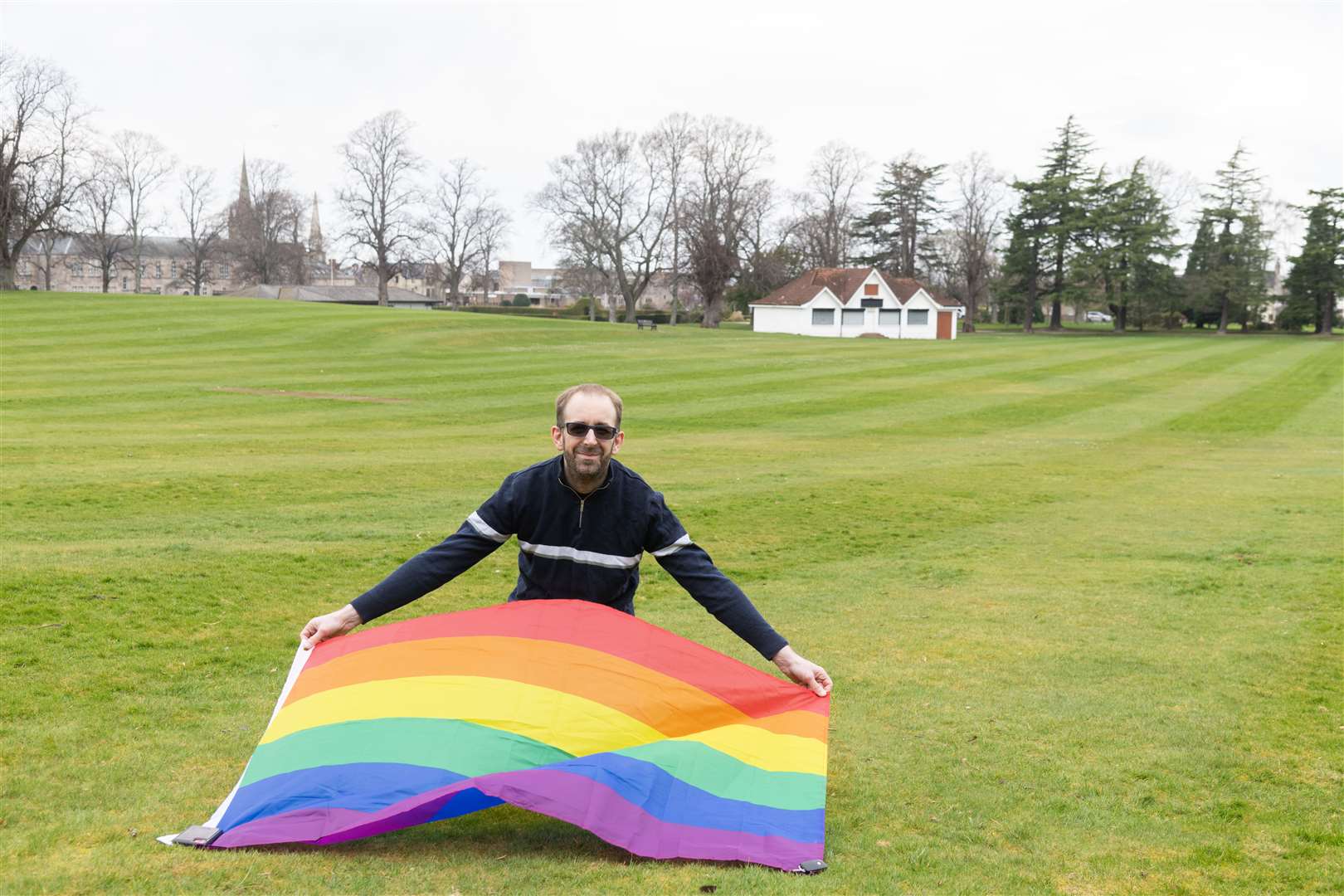 David Harrison is helping to organise the Moray Pride event in Forres on September 2.