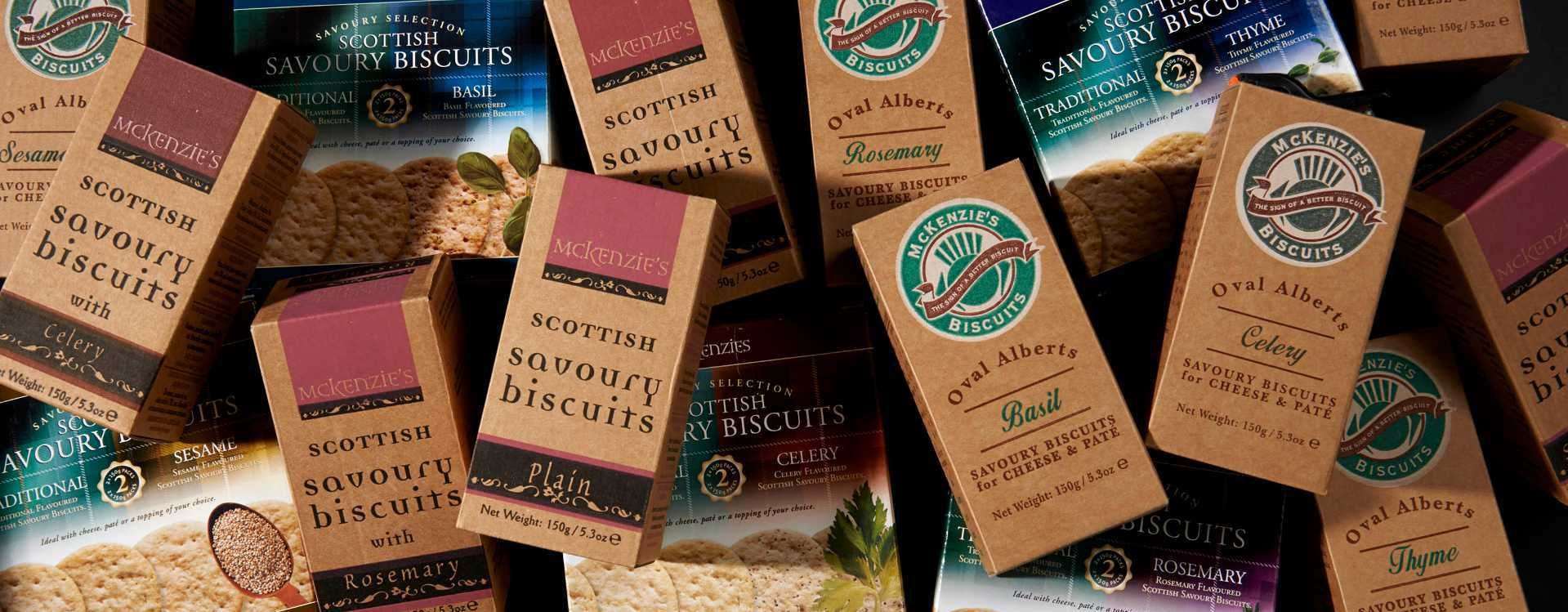 Some of McKenzie Biscuits varieties have been selected by Aldi.