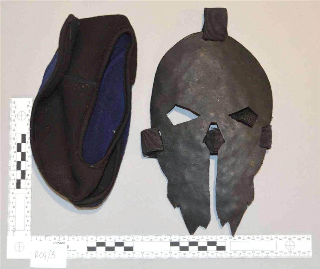 A mask Chail was wearing when arrested (CPS/PA)