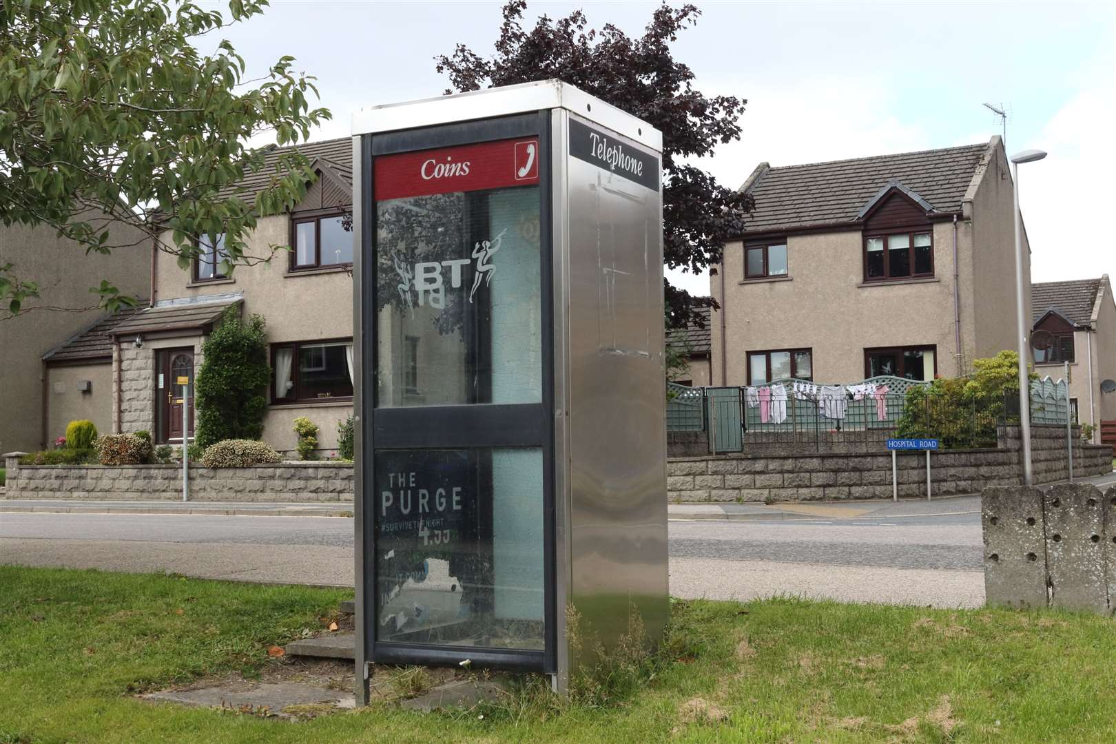 The Modley Place phonebox is one of only a handfull left in Aberdeenshire.