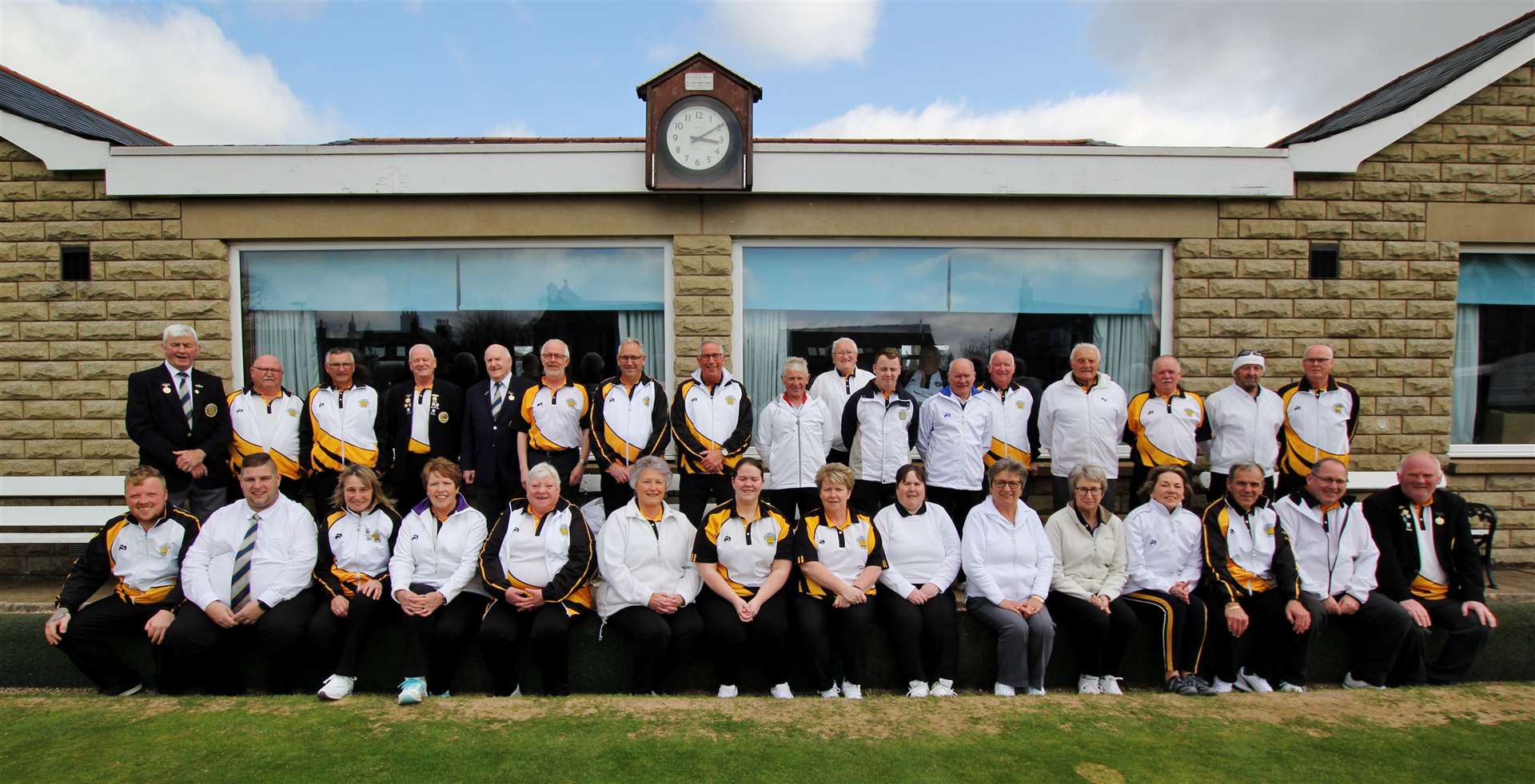 Huntly Bowling Club are set for the new season. Picture: Ian Rennie