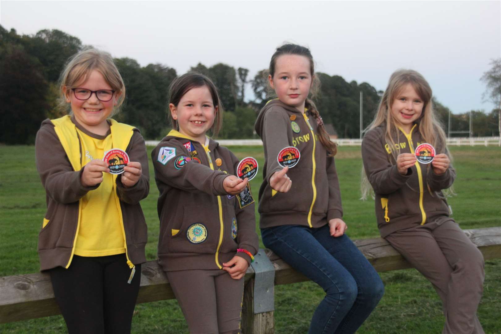 Turriff Brownies are excited to help other people.