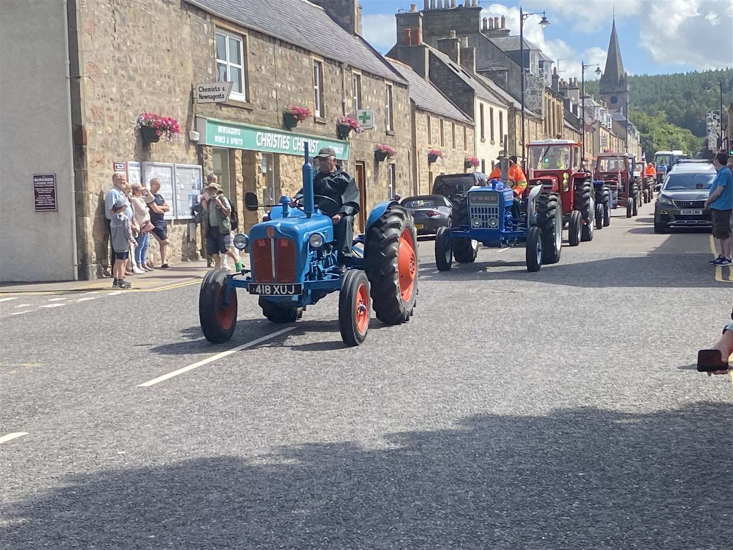 The vintage tractor rally will once again be coming to Fochabers gala.