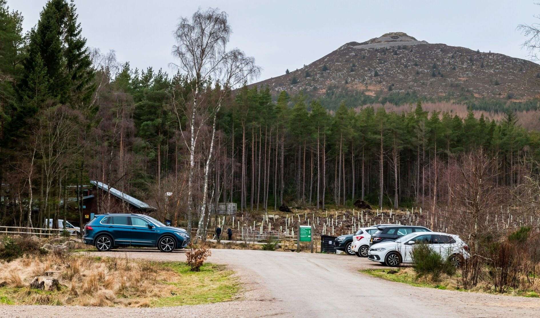 The centre acts as a base for those exploring the hillside in Aberdeenshire.