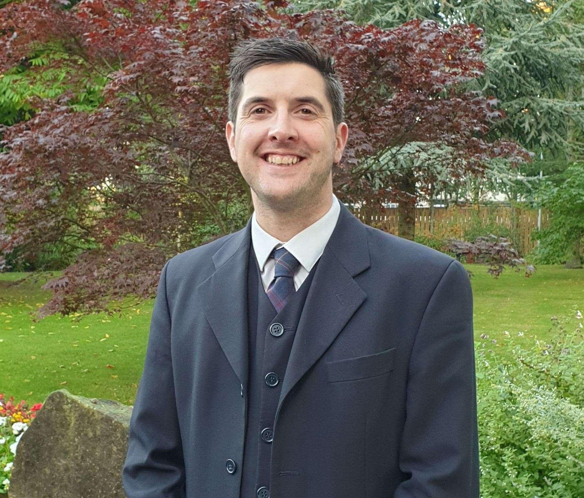 Barry Weiland-Jarvis, who is hoping to appear as an SNP list candidate at this year's Scottish Parliamentary Election.