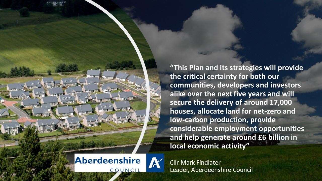 Aberdeenshire Council has agreed to adopt the Proposed Local Development Plan 2020 as modified.