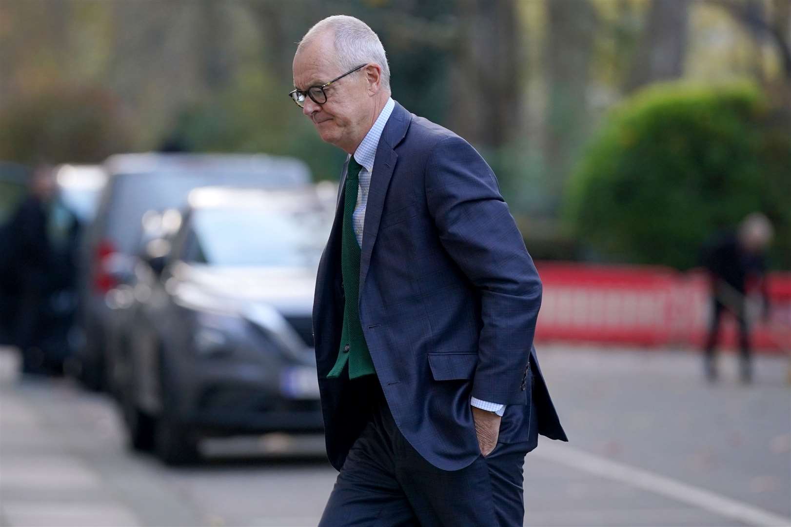 Former chief scientific adviser Sir Patrick Vallance had mentioned a reference to Rishi Sunak saying it was ‘OK’ to let people die of Covid (Lucy North/PA)