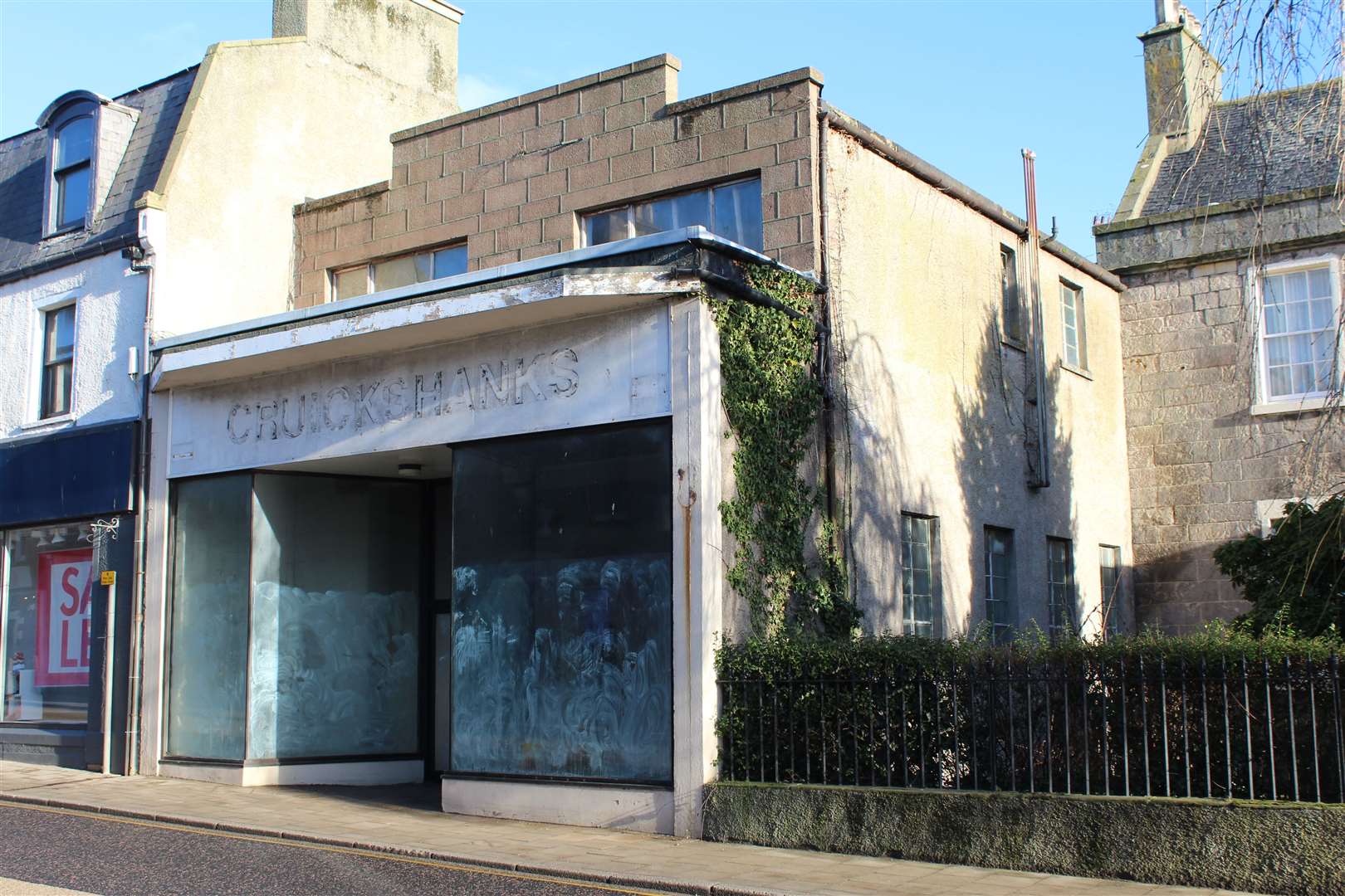 Plans to turn the former Cruickshanks building into flats and alter the retail space have been refused.