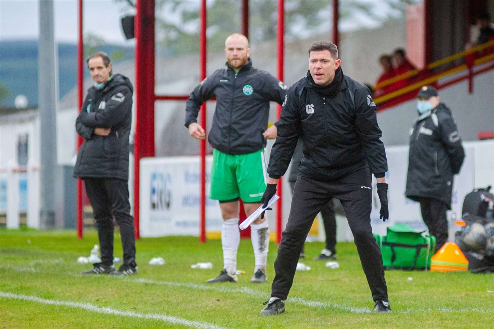 Buckie Thistle manager Graeme Stewart is ready for Saturday's massive match at Brechin. Picture: Daniel Forsyth..