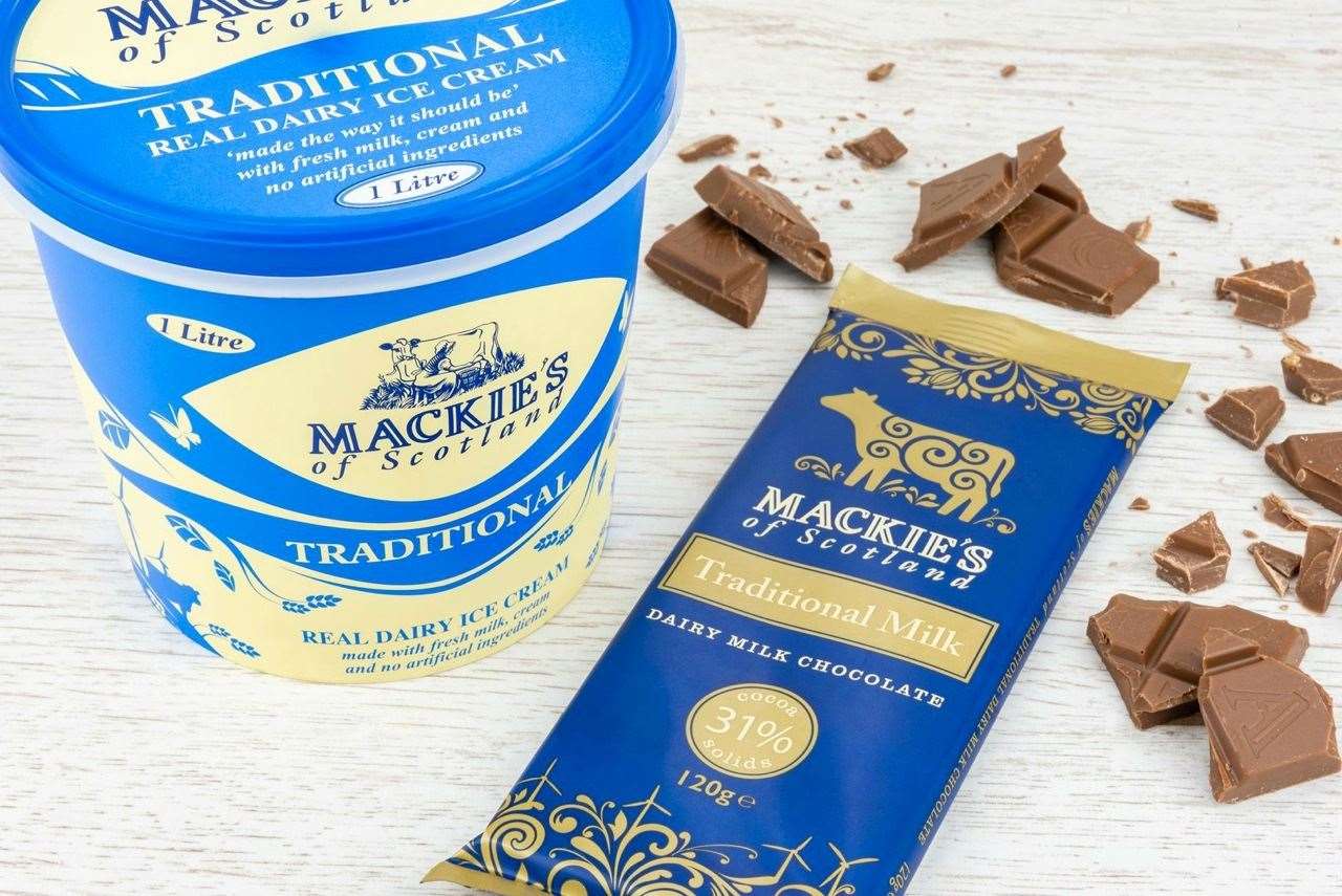 Mackies produces ice-cream and chocolate in the north-east