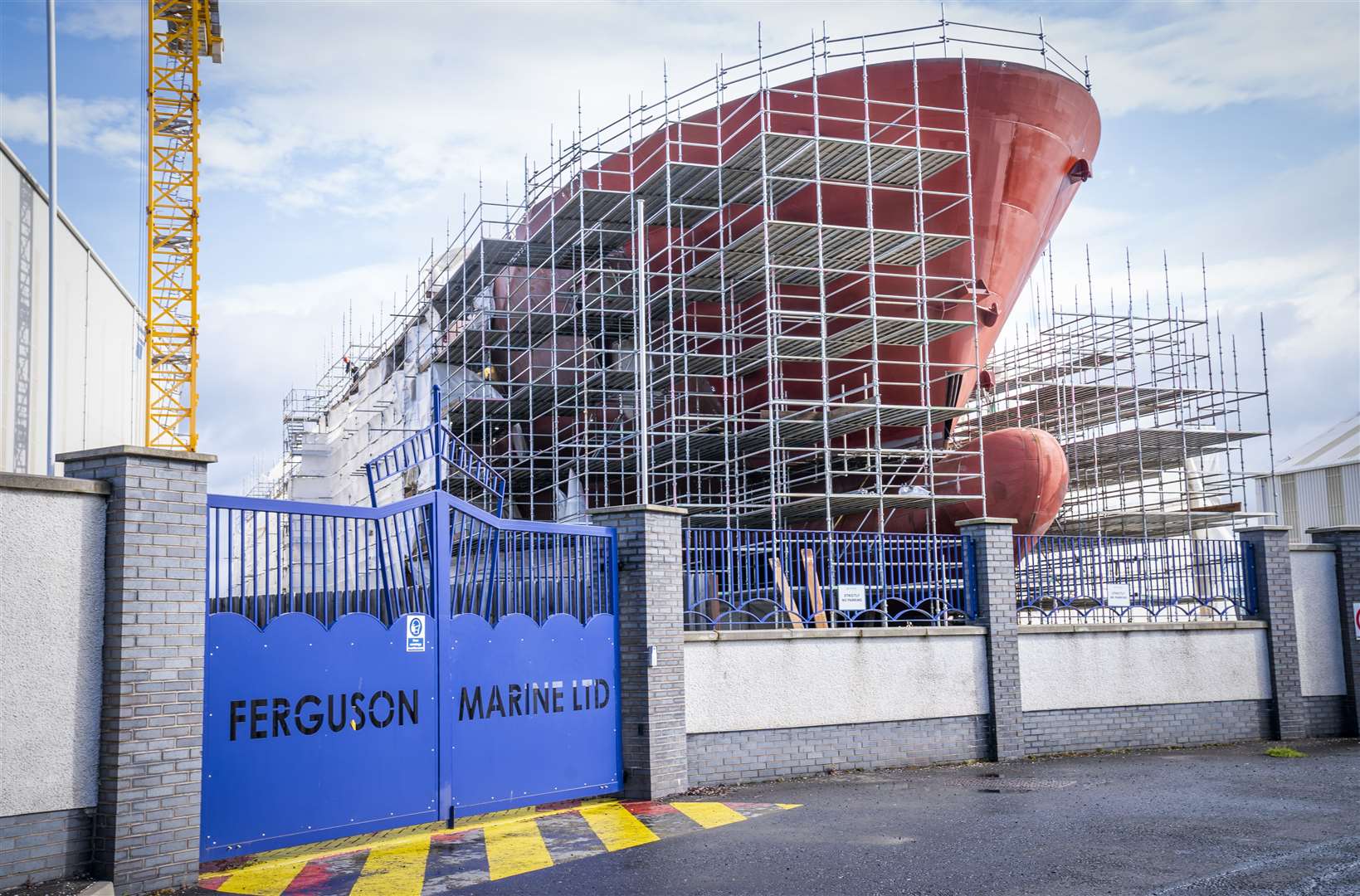 The publicly owned Ferguson Marine shipyard missed out on the contract to build the vessels (Jane Barlow/PA)