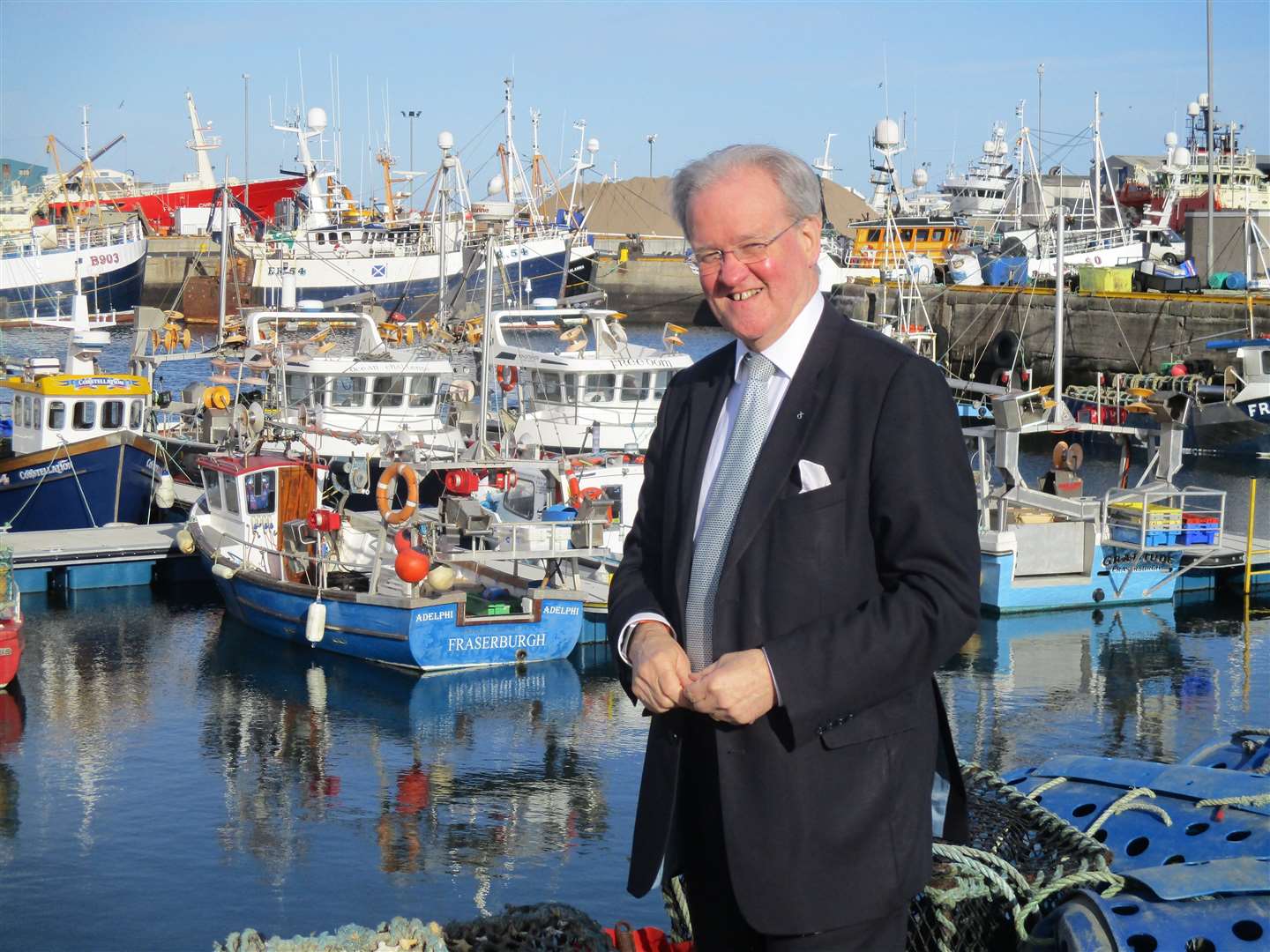 MSP Stewart Stevenson has welcomed the new support fund for Scottish ports.