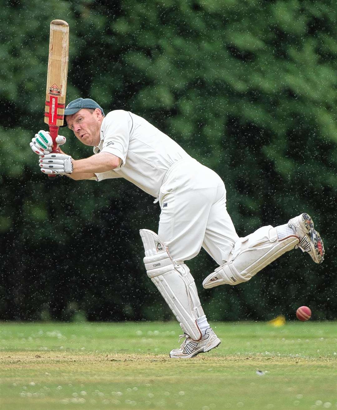 John Corsie, pictured here against Highland, helped steady the ship for Buckie at the crease.