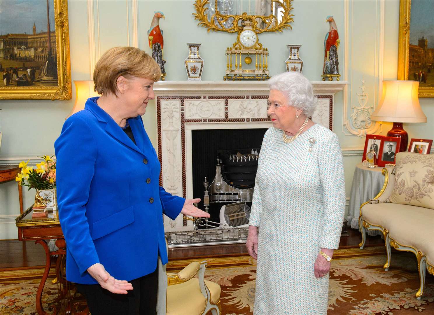 The Queen is to receive Mrs Merkel at Windsor Castle (Dominic Lipinski/PA)