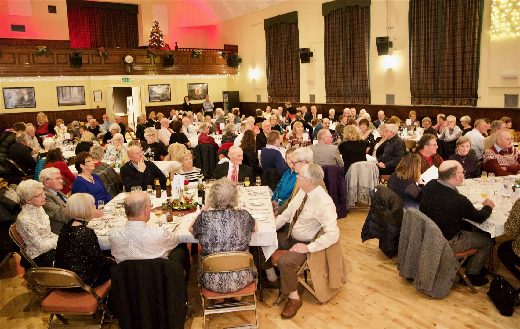 The Indian buffet fundraiser at the Victoria Hall was a roaring success for the Ellon Rotary Club. Picture: Phil Harman