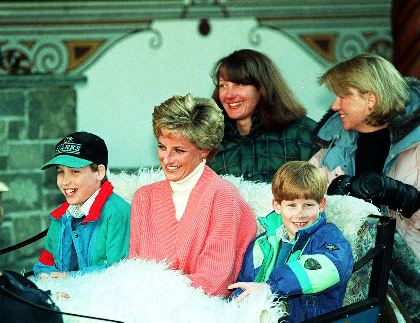 Diana with William and Harry (Martin Keene/PA)