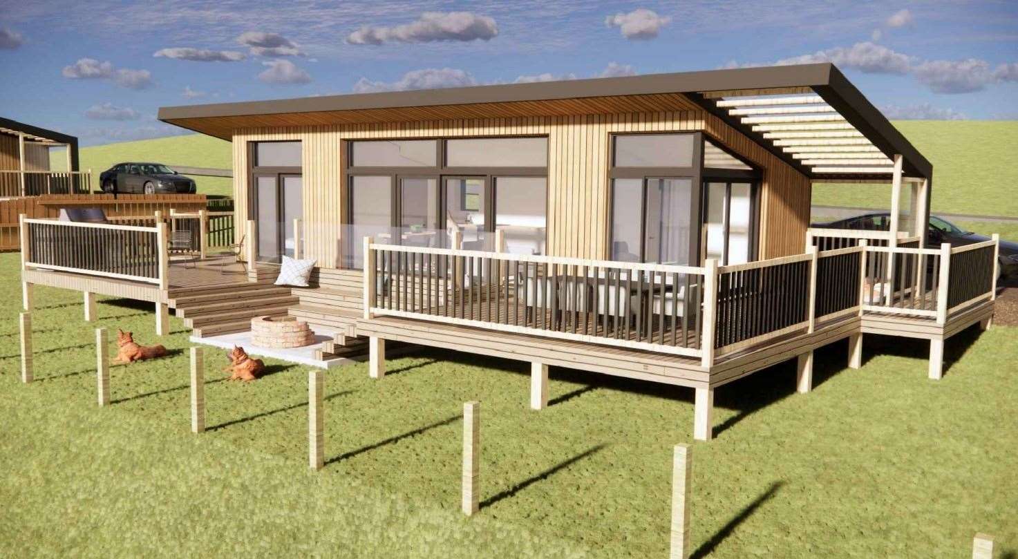 The equestrain centred holiday homes have bene approved by Aberdeenshire Council.
