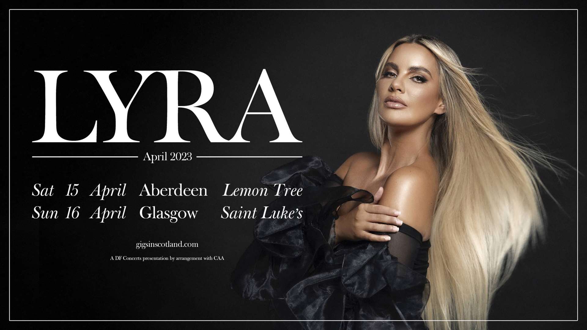 Irish singer-songwriter Lyra will be performing at the Lemon Tree.