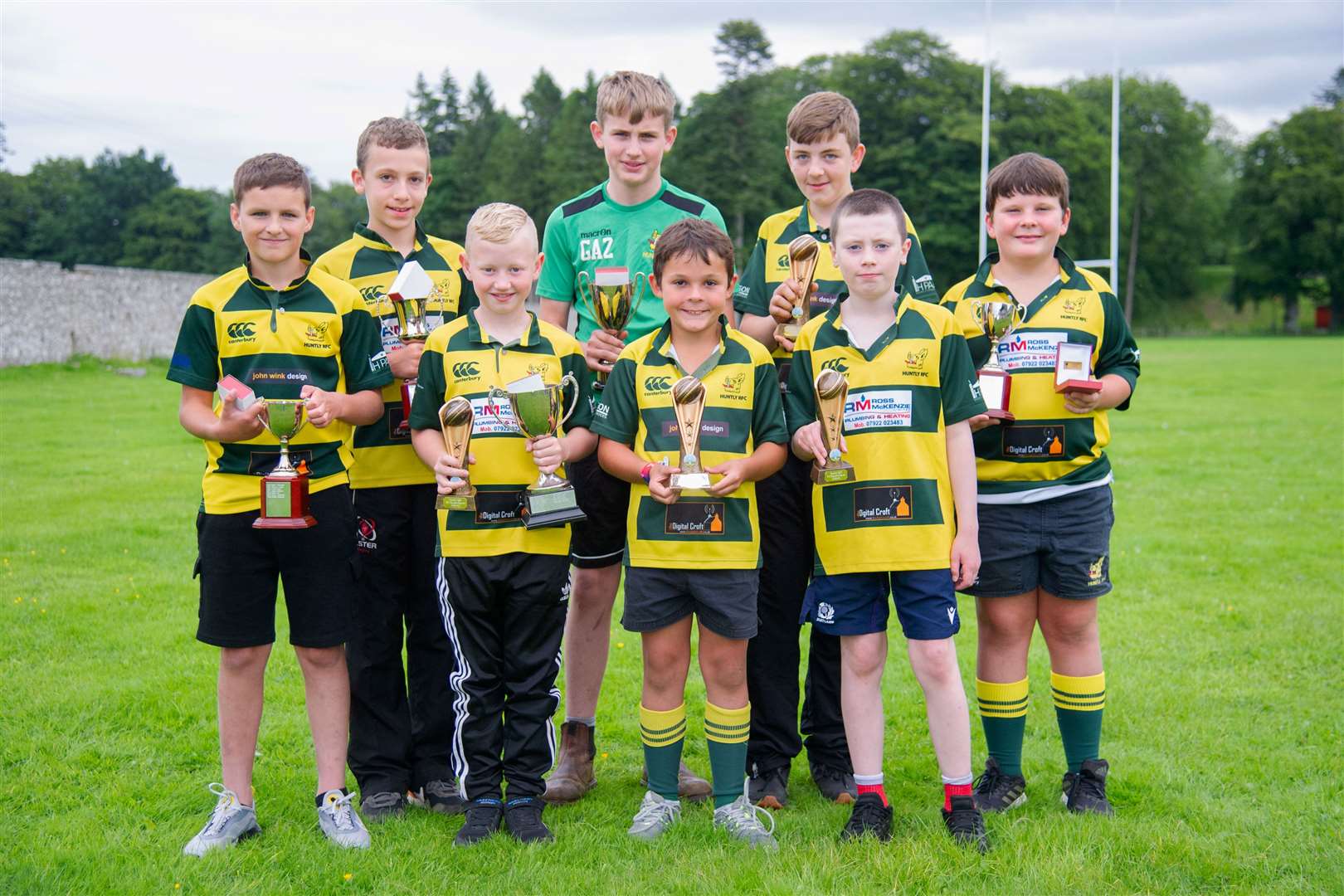 Primary award winners at Huntly Rugby Club Picture: Daniel Forsyth.