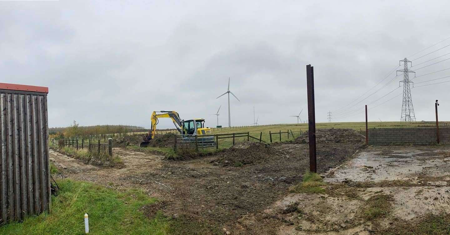 Ground work has commenced at Greenmyres. Picture: Etch Architects
