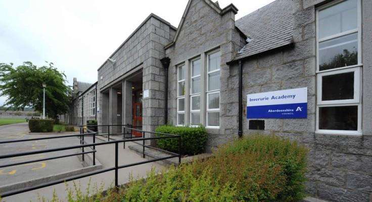 Inverurie Academy is one of 19 schools to be rebuilt.
