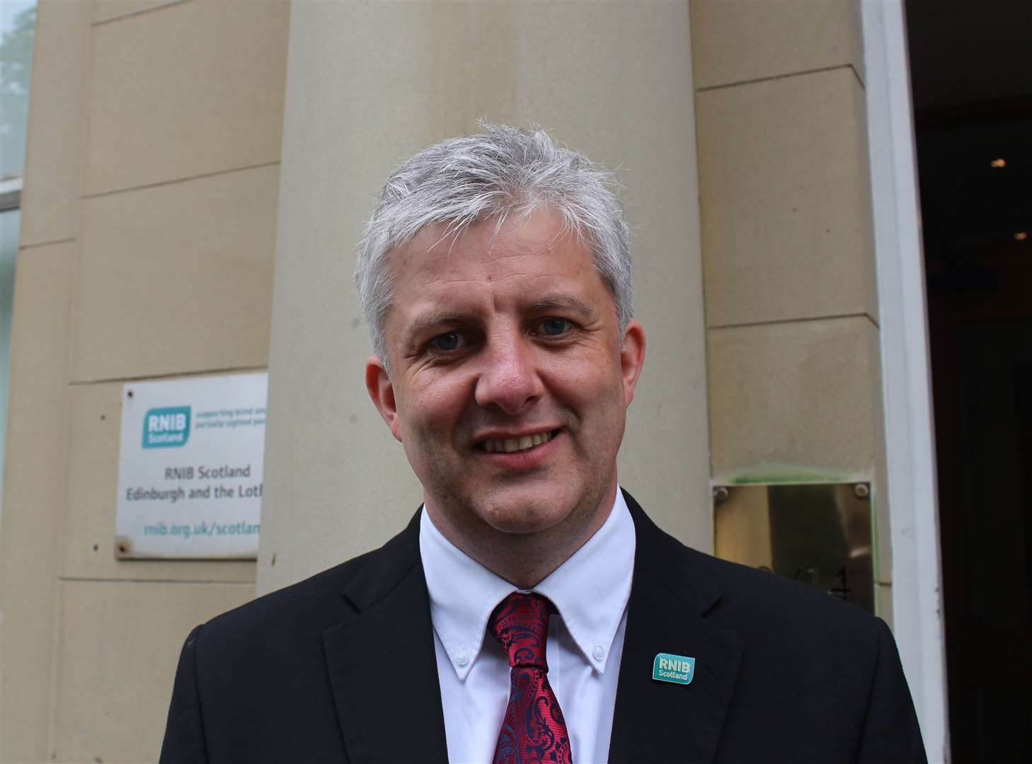 James Adams, director RNIB Scotland.