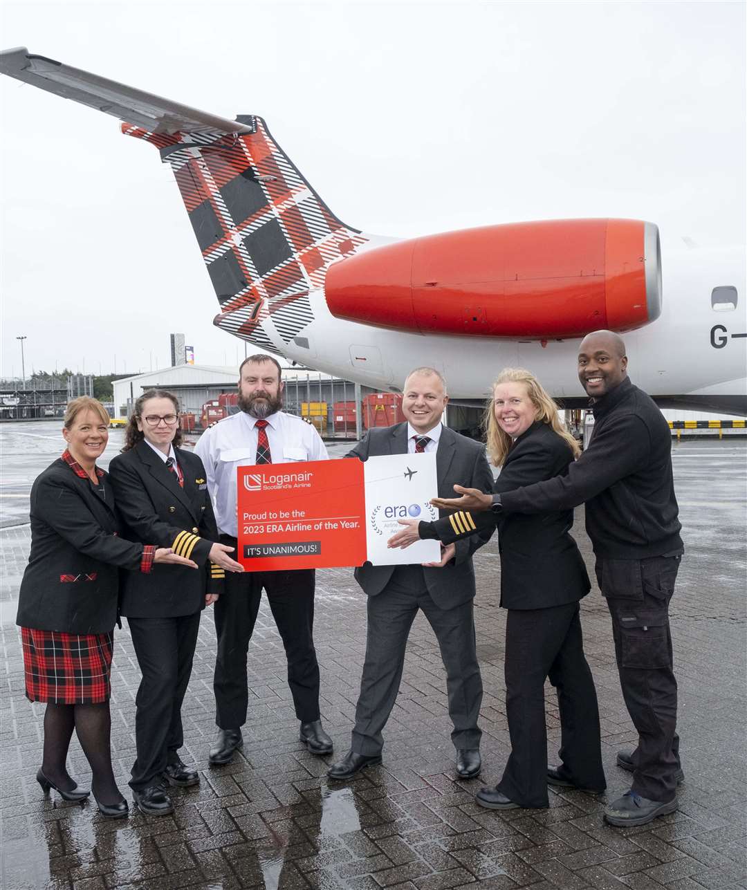 Loganair has been named Airline of the Year for 2023 by the European Regional Airline Association.