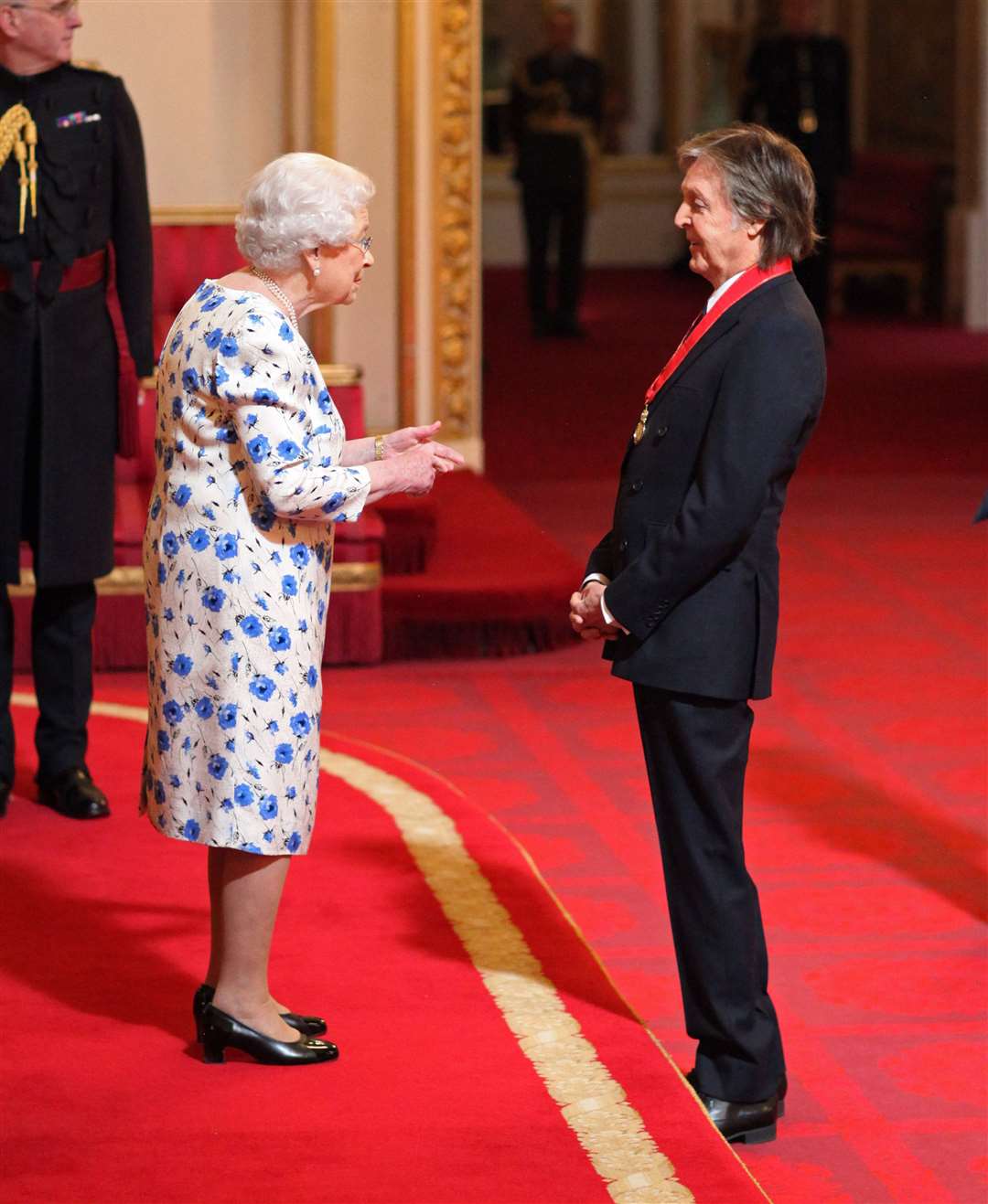 Sir Paul also praised the Queen’s “fabulous sense of humour” which he recalled their final meeting in 2018 (Yui Mok/PA)