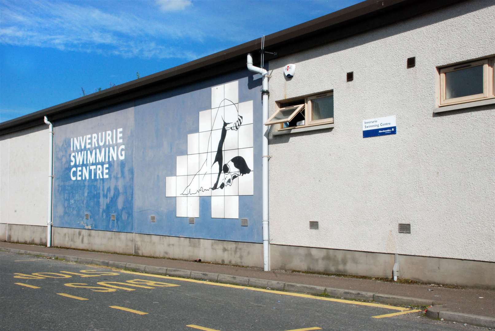 Inverurie Swimming Pool opened 50 years ago.