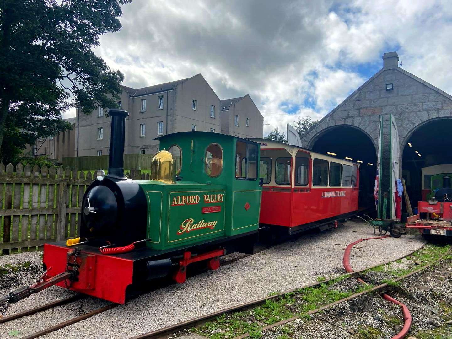 The Alford Valley Community Railway returns to action this weekend.