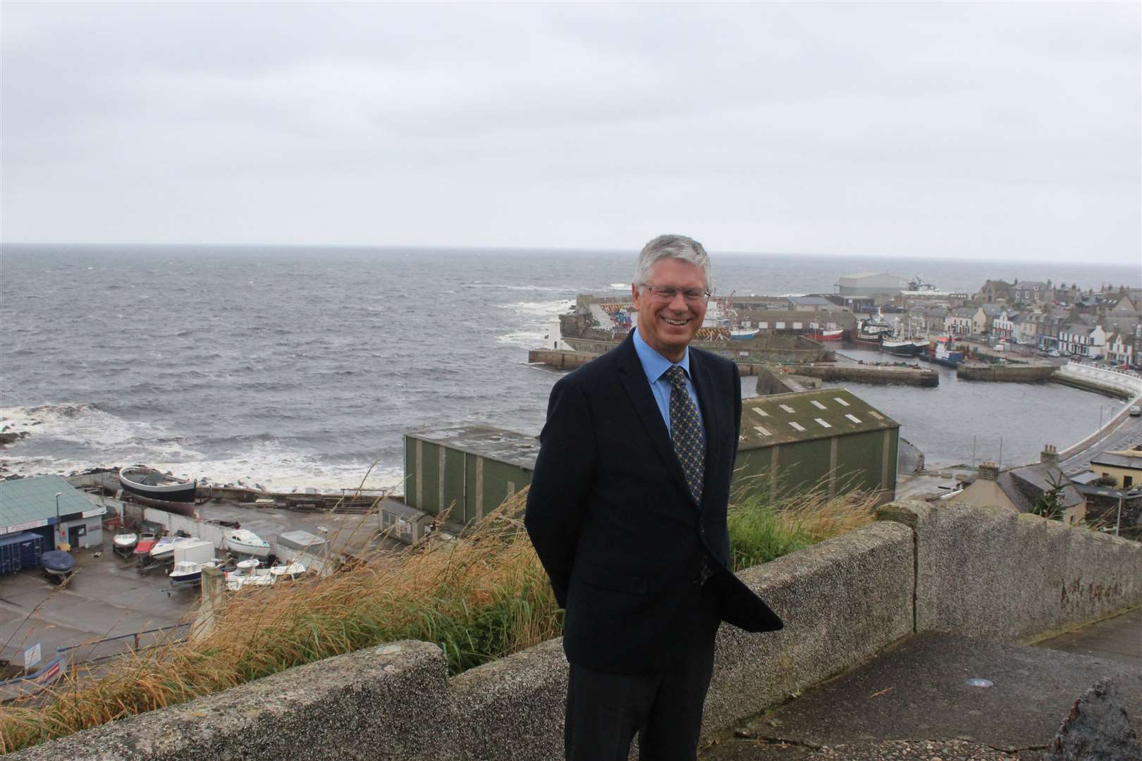 Andrew Simpson, Lord Lieutenant of Banffshire, has launched the Banffshire Memories project.