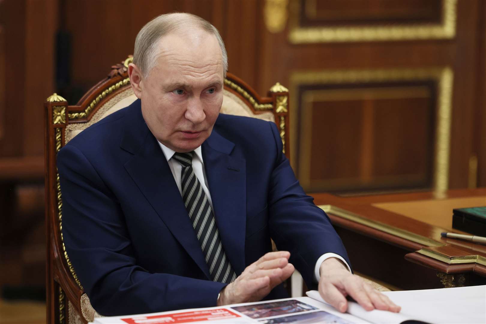 Russian President Vladimir Putin (Mikhail Metzel/Sputnik/Kremlin Pool Photo/AP)