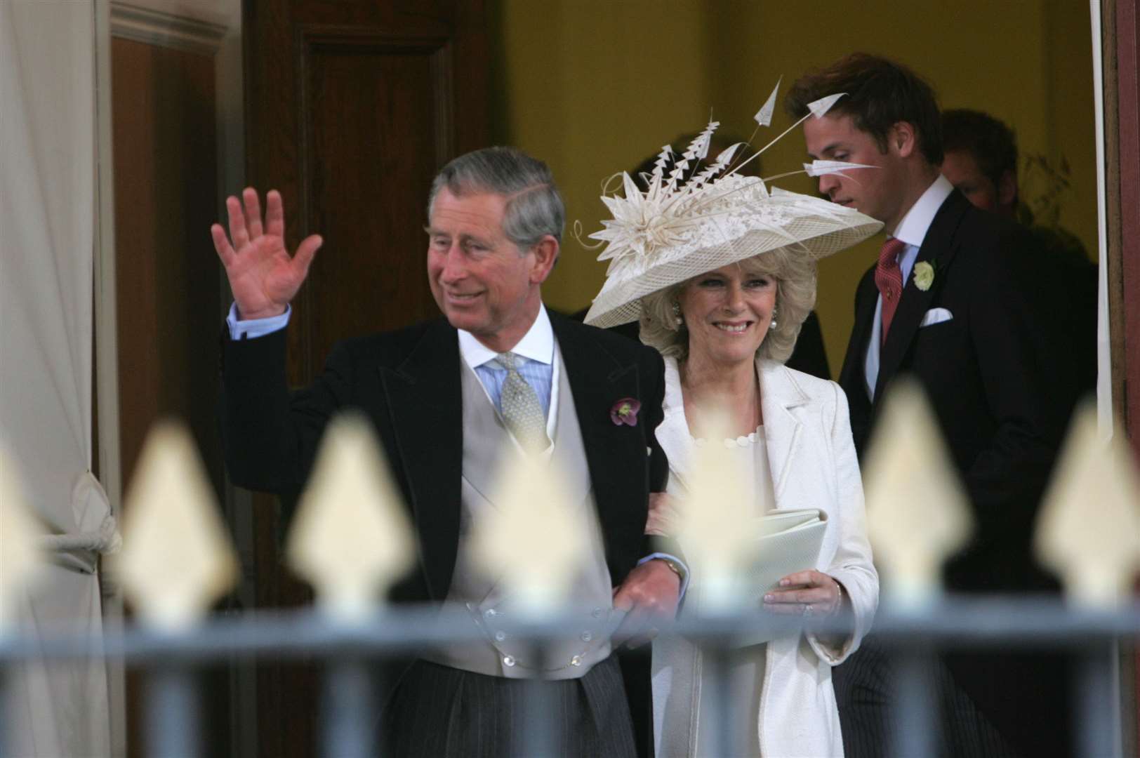 The marriage of the then-Prince Charles and Camilla Parker Bowles will be portrayed in The Crown (Tim Ockenden/PA)
