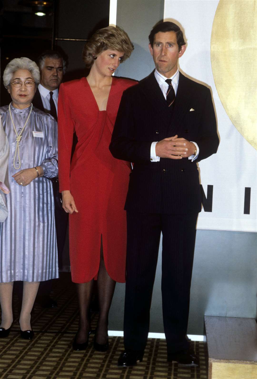 Diana, Princess of Wales and the future king (PA)