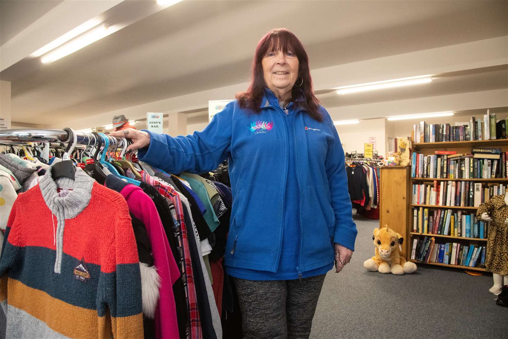 Last year was a good one for Christina Malcolm and her Thrift Shop colleagues. Picture: Daniel Forsyth